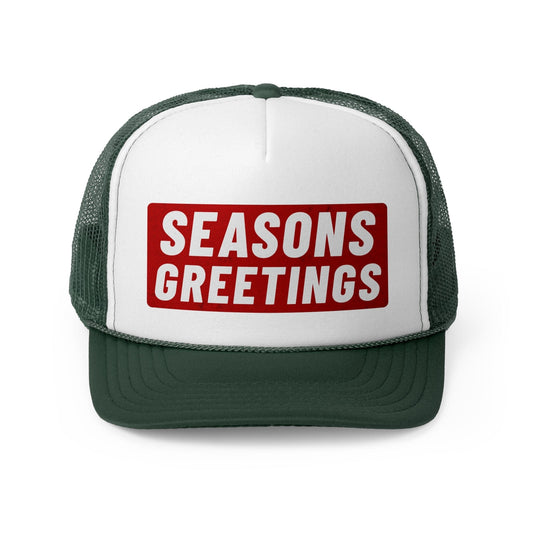 Seasons Greetings Unisex Trucker Cap