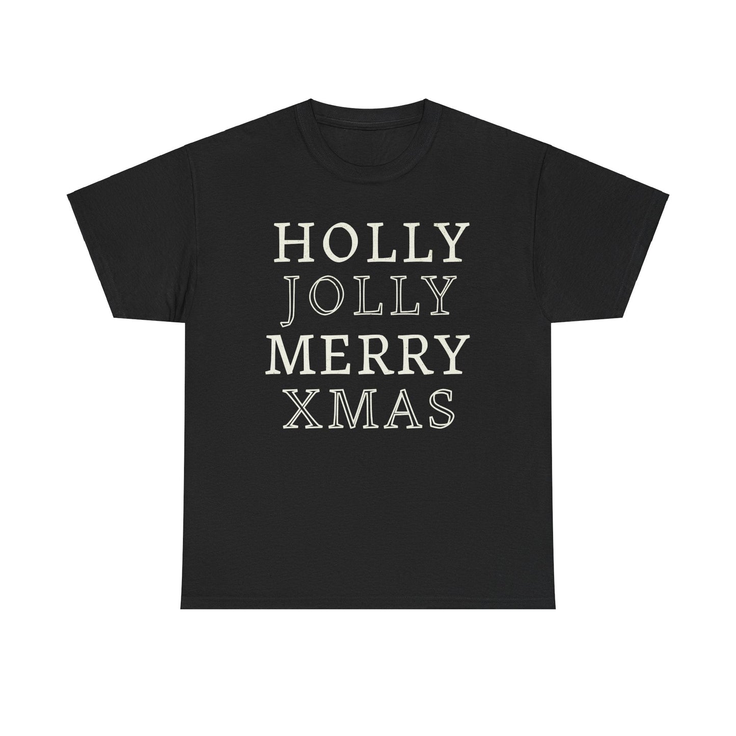 Holly Jolly Merry Christmas Unisex Christmas T-shirt