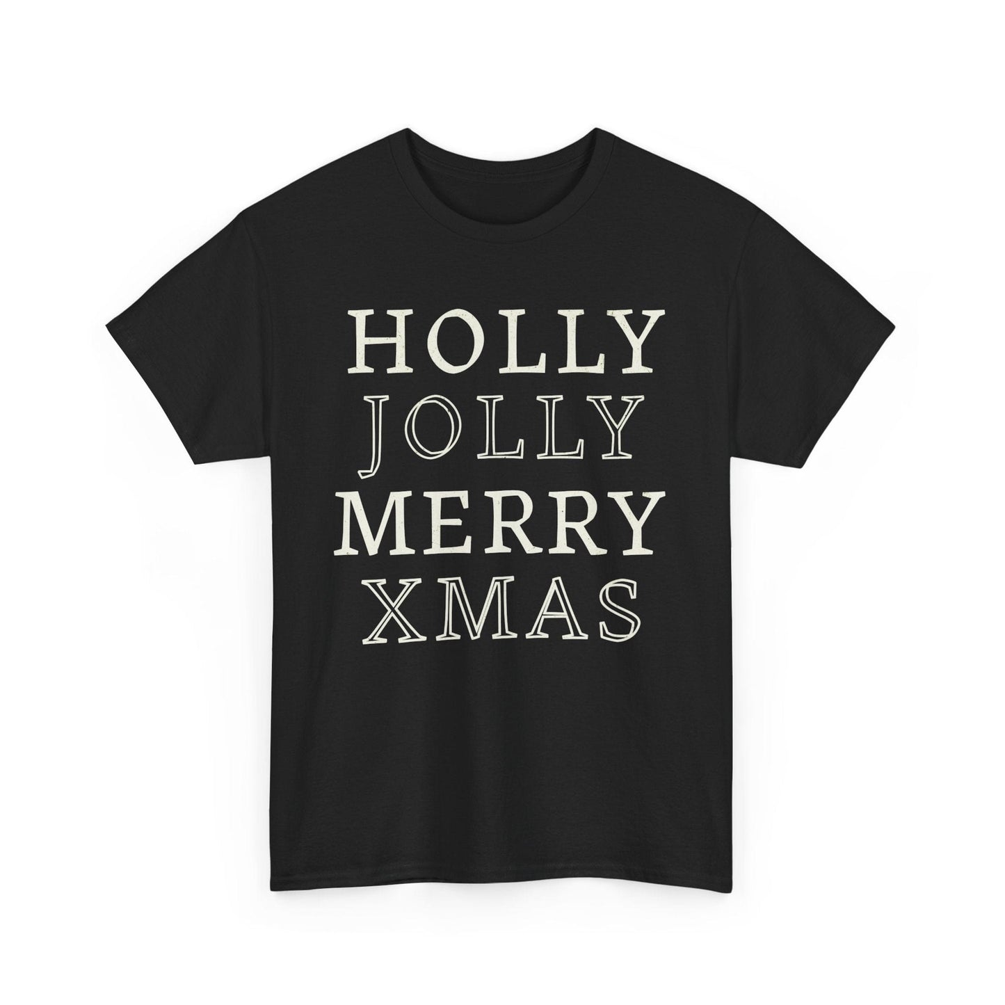 Holly Jolly Merry Christmas Unisex Christmas T-shirt