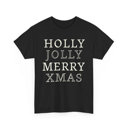 Holly Jolly Merry Christmas Unisex Christmas T-shirt