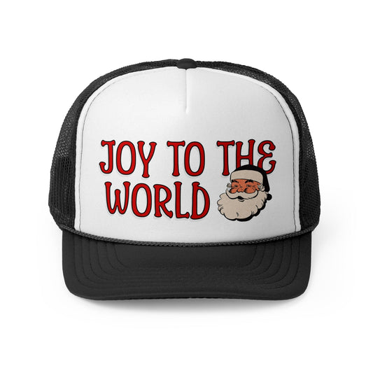 Joy To The World Christmas Unisex Trucker Cap